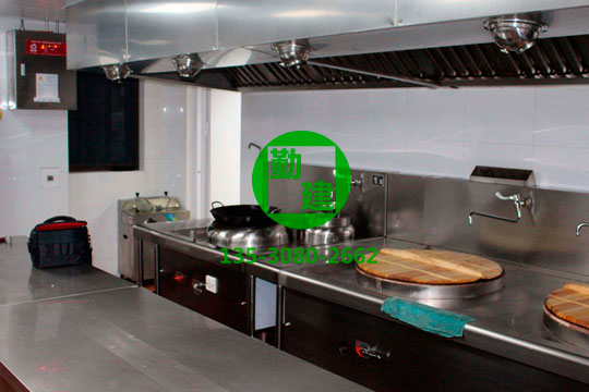 飯店廚房油煙管道滅火裝置